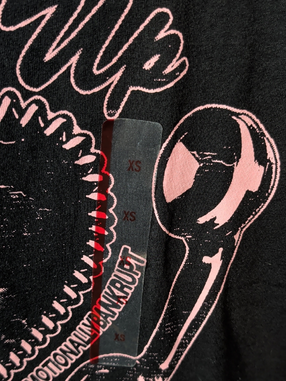 Call Me When You Break Up Graphic Tee - Black & Pink Xs Nwt Selena Gomez - Picture 3 of 4